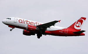 En Airbus A319 från Air Berlin. Foto: Dean Morley/Flickr (CC BY-ND 2.0)